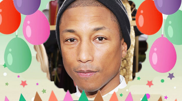 April 5 – Pharrell Williams gets happiness projected