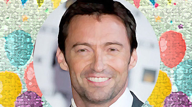 October 12 – Hugh Jackman gets a man in a suit in a kiosk on a street